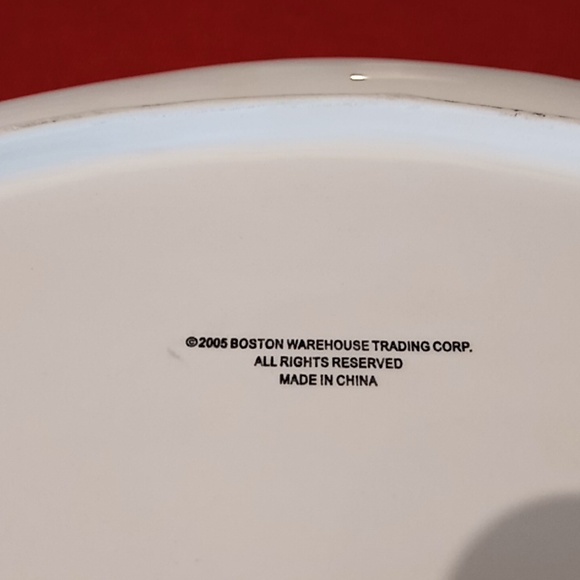 Football Helmet Chip Plate. 2005 Boston Warehouse Trading Corp. Great Condition. - Picture 10 of 16